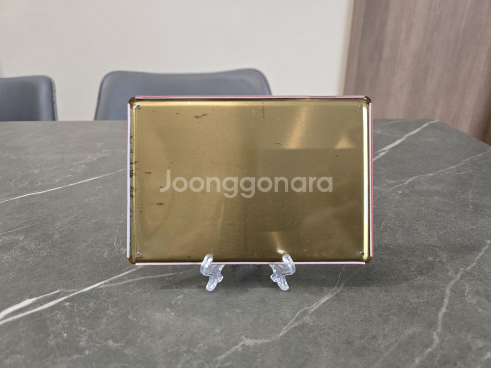 빈티지 철판 장식품--1