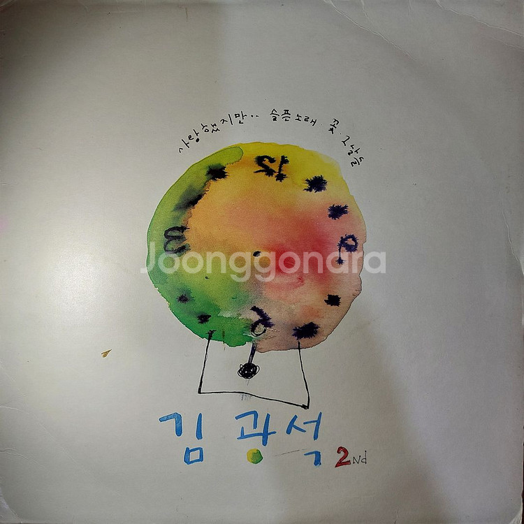 김광석 2집 문화레코드 , 김광석 4집 킹레코드--1