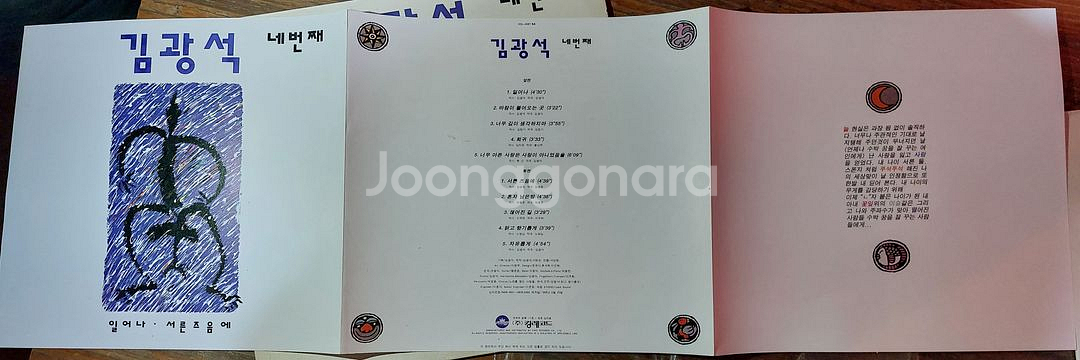 김광석 2집 문화레코드 , 김광석 4집 킹레코드--3