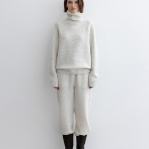 모이아 moia knit pocket pants mel