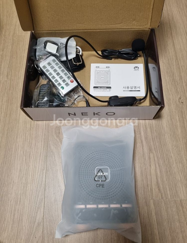 [새상품] 네코 UHF 무선 마이크 블루투스 앰프--3