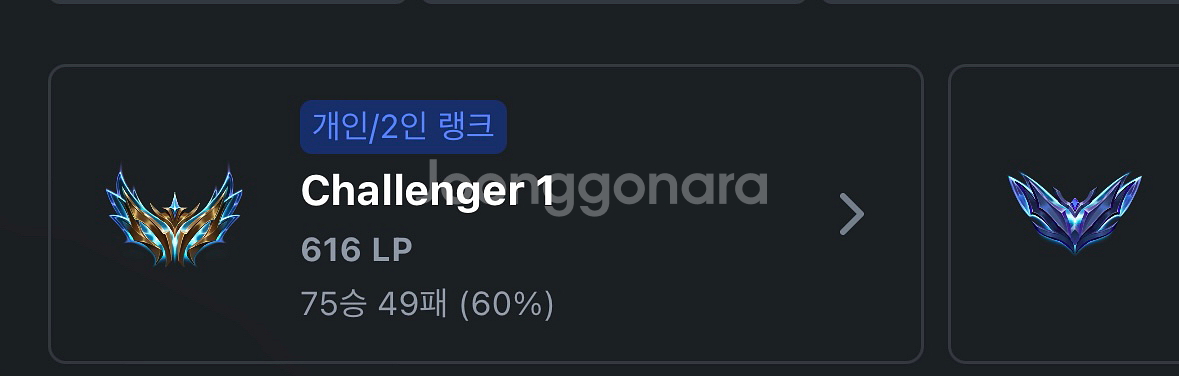 전챌린저(5+1)리그오브레전드 롤개인기사 롤듀오맡김--0