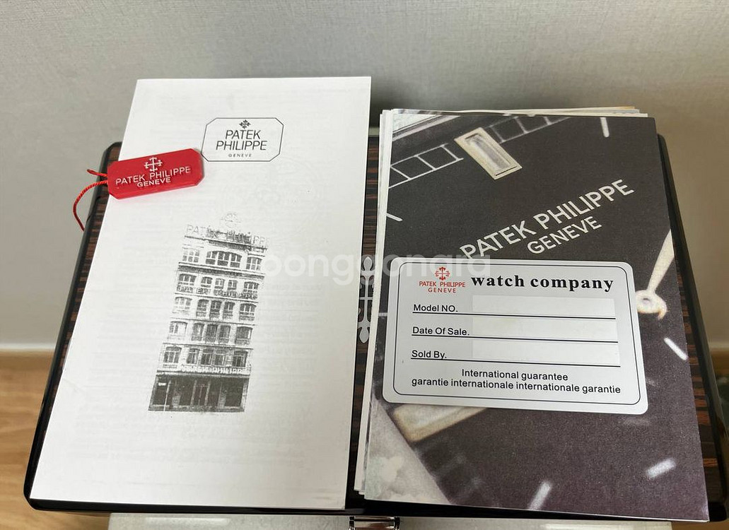 파텍필립 5811/1G-001 화이트 골드 청판--7