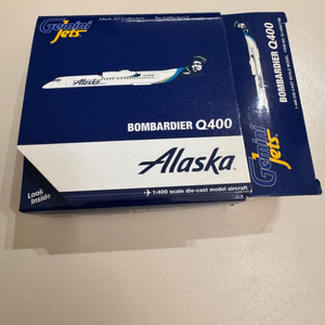 1:400 비행기모형 알래스카항공 Q400