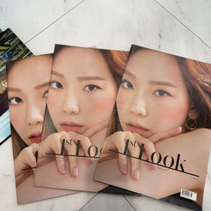 1st LOOK 잡지화보 표지 소녀시대 태연