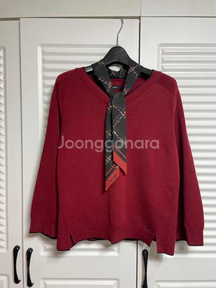 헤지스 니트 티셔츠--2