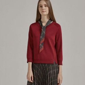 헤지스 니트 티셔츠