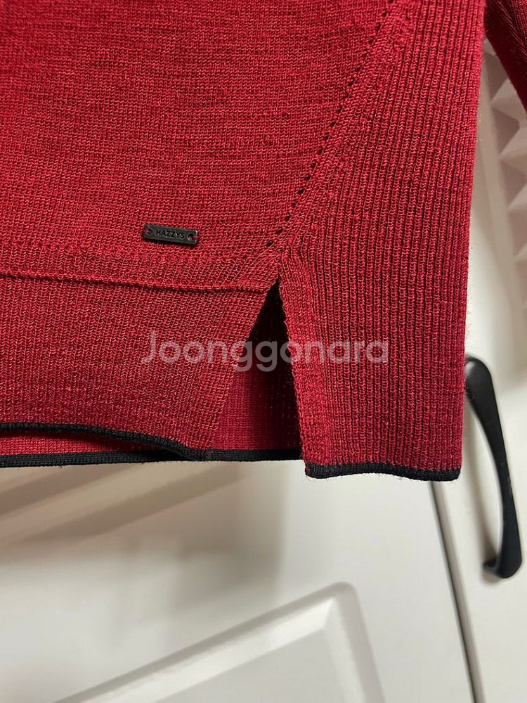 헤지스 니트 티셔츠--7