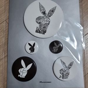 지디앤탑 뱃지 미개봉