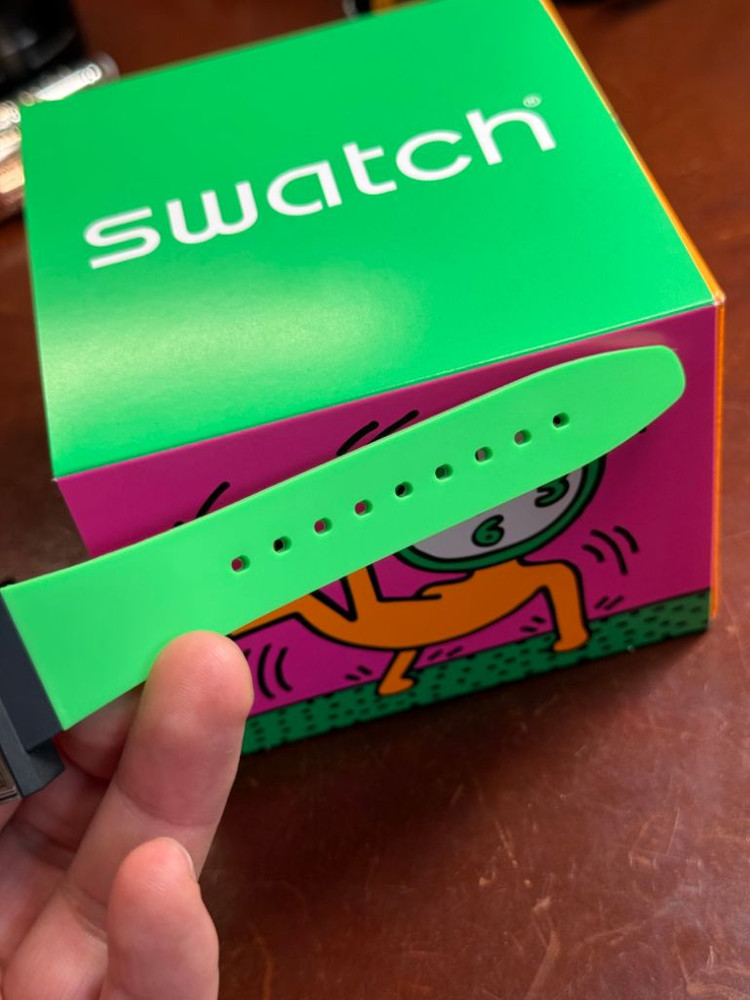 스와치 손목시게 브레이크 오프 break off--3