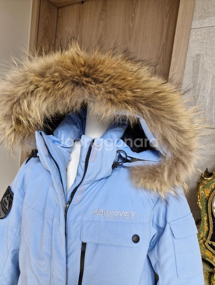 디스커버리 라쿤퍼구스다운 패딩쟈켓/여95--1