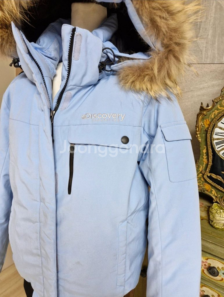 디스커버리 라쿤퍼구스다운 패딩쟈켓/여95--3