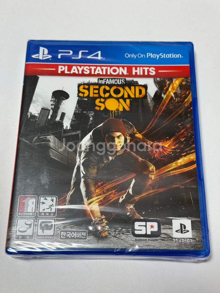 PS4 인퍼머스 세컨드선 미개봉--0