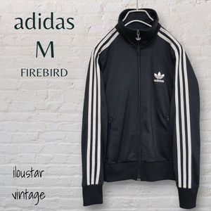 아디다스 트랙탑 트랙자켓 져지 FIREBIRD 블랙 M