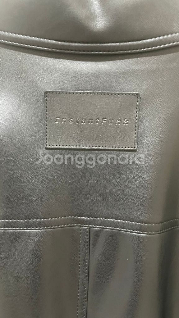 인스턴트펑크 레더 블루종 블랙--3