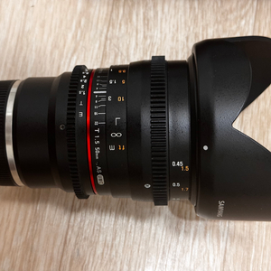 삼양 50mm T1.5 AS UMC 소니마운트