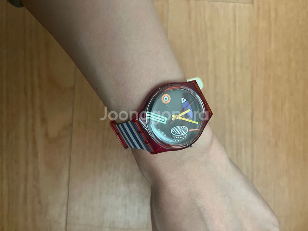스와치 swatch 빈티지 손목시계--3