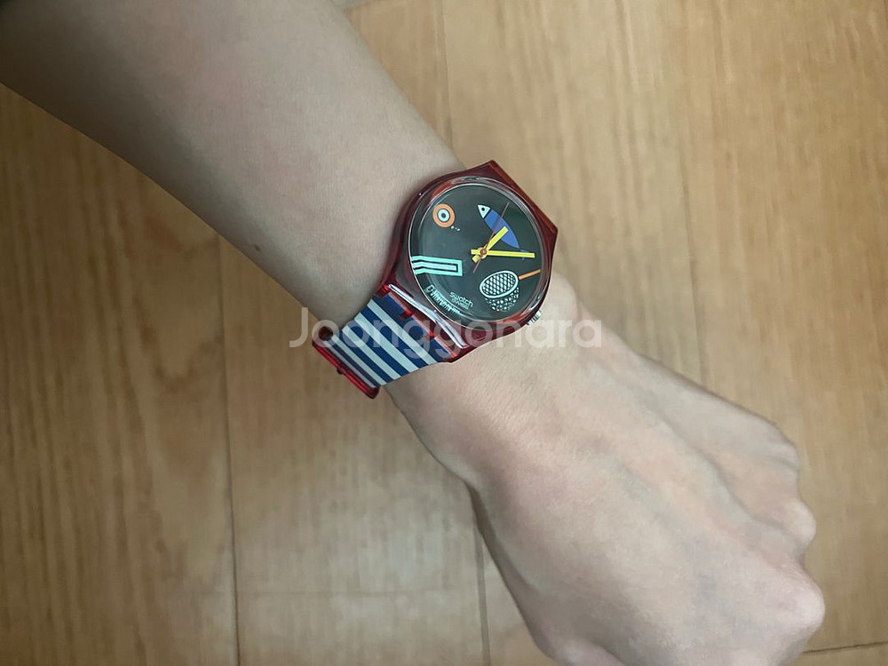 스와치 swatch 빈티지 손목시계--4
