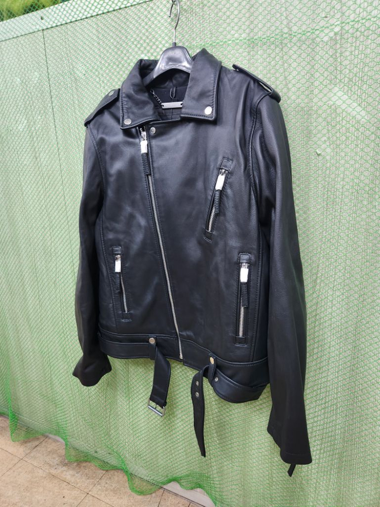 보다스킨스 양가죽 바이크자켓 L(슬림100)--2
