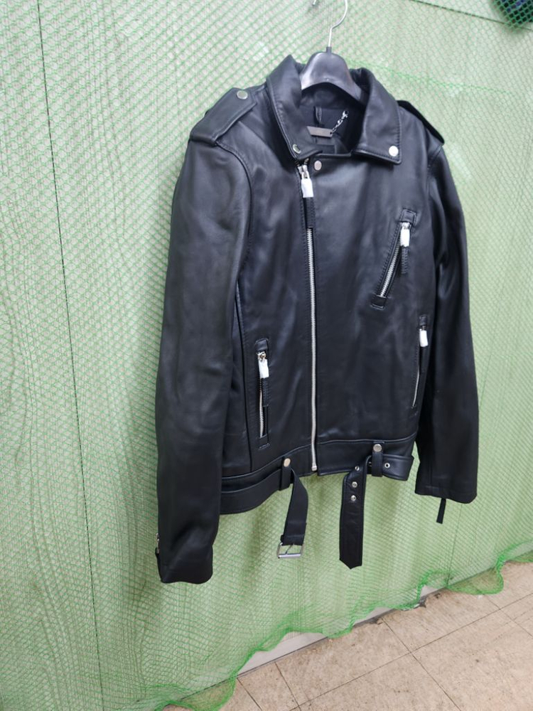 보다스킨스 양가죽 바이크자켓 L(슬림100)--3