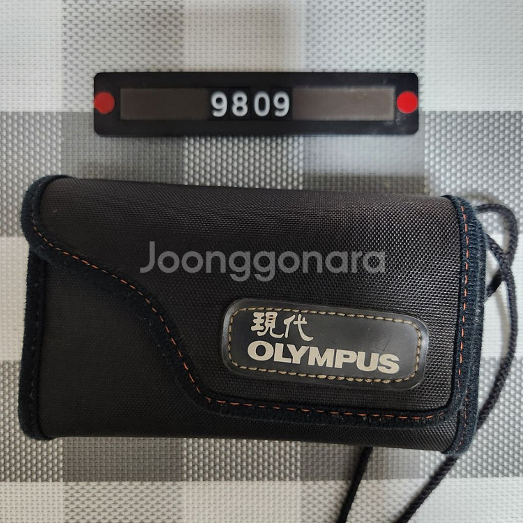 현대 올림푸스 Am-100 데이터백 필름카메라 파우치포--6