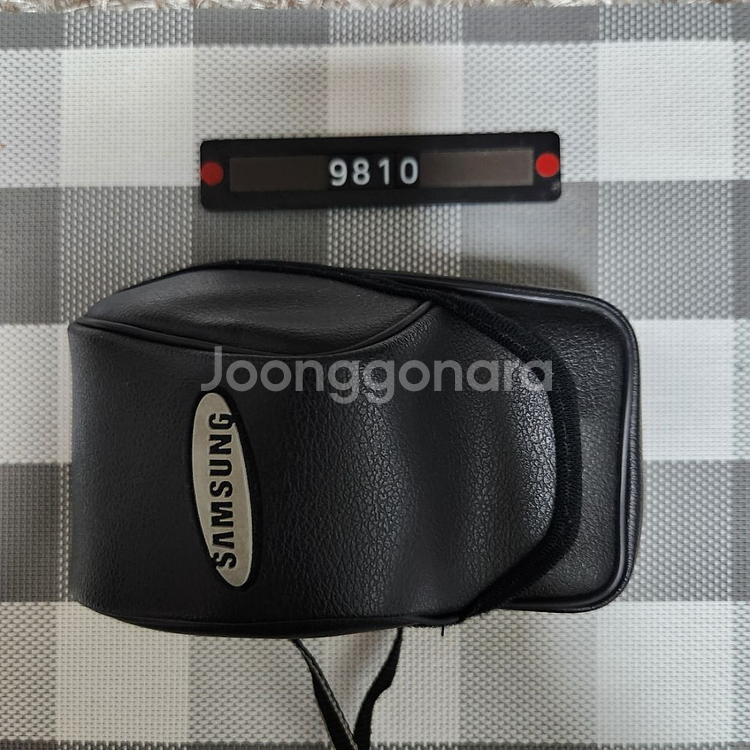 삼성캐녹스 퍼지줌 1050 필름카메라 파우치포함--5