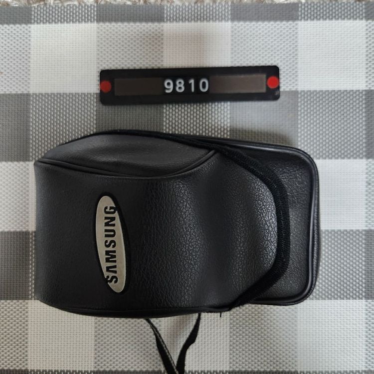 삼성캐녹스 퍼지줌 1050 필름카메라 파우치포함--5