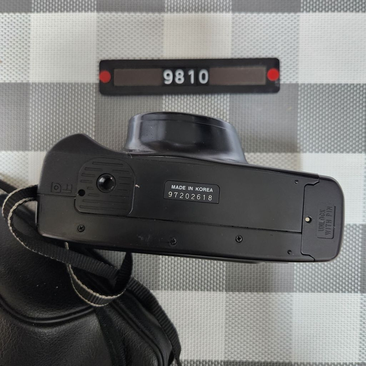 삼성캐녹스 퍼지줌 1050 필름카메라 파우치포함--3