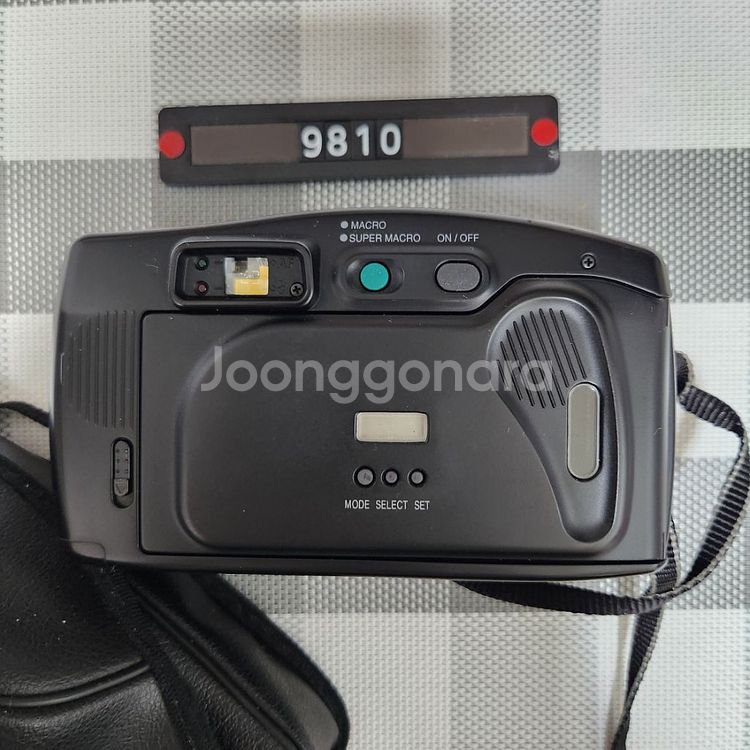 삼성캐녹스 퍼지줌 1050 필름카메라 파우치포함--2