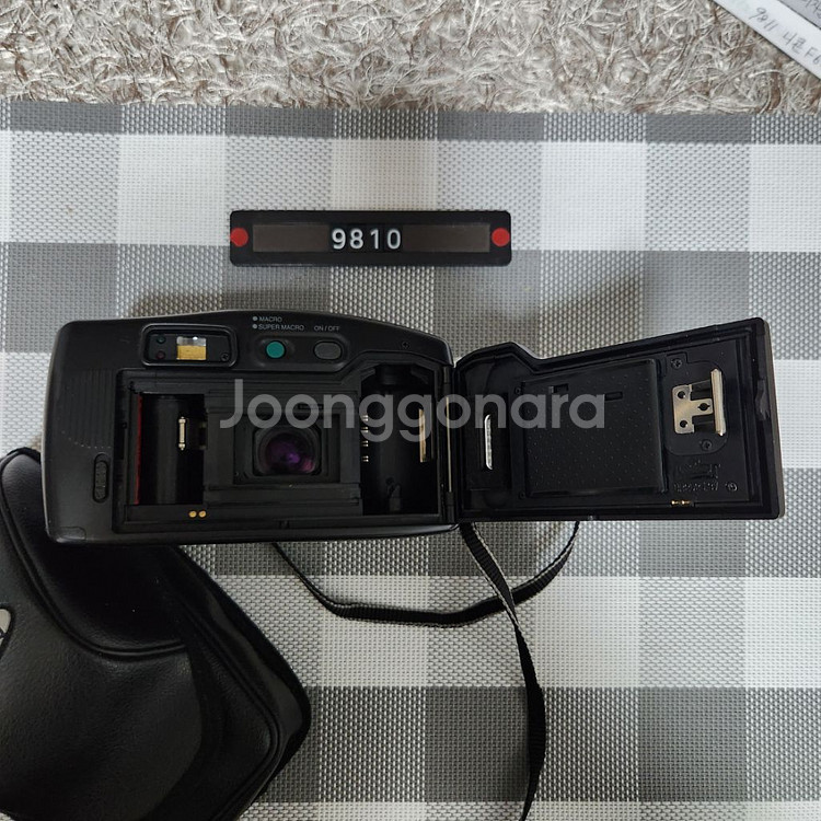 삼성캐녹스 퍼지줌 1050 필름카메라 파우치포함--4