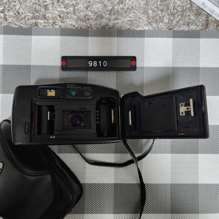 삼성캐녹스 퍼지줌 1050 필름카메라 파우치포함--4