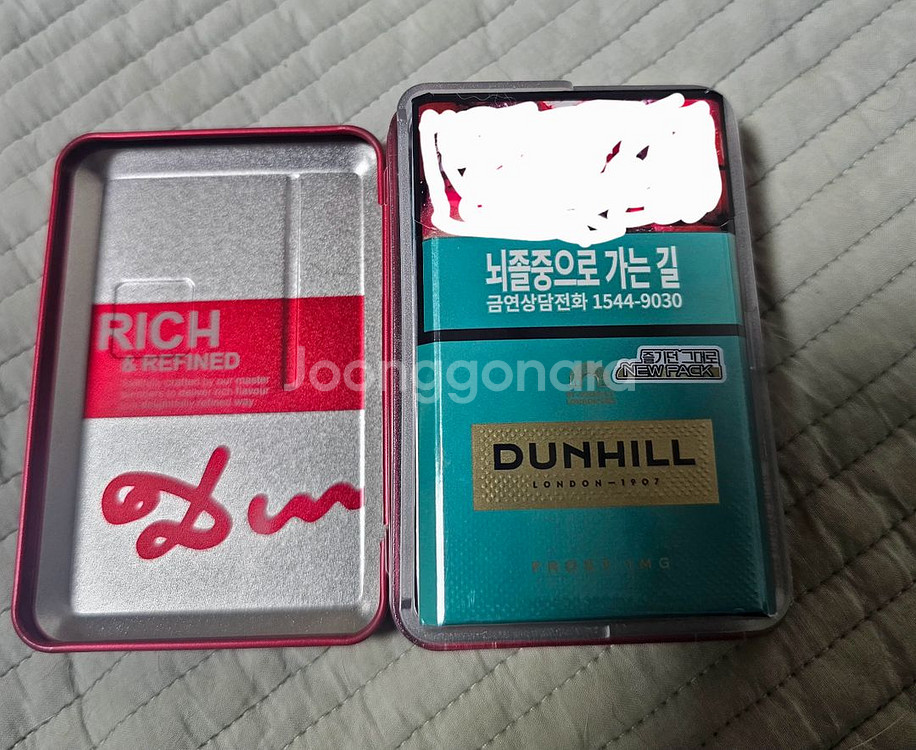 던힐 공식 정품 하드 케이스--0