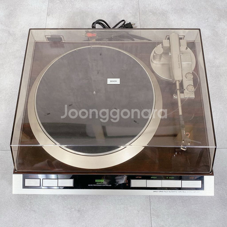 데논 Denon DP-51F 턴테이블--1