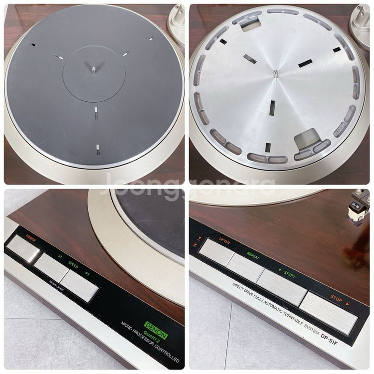 데논 Denon DP-51F 턴테이블--2