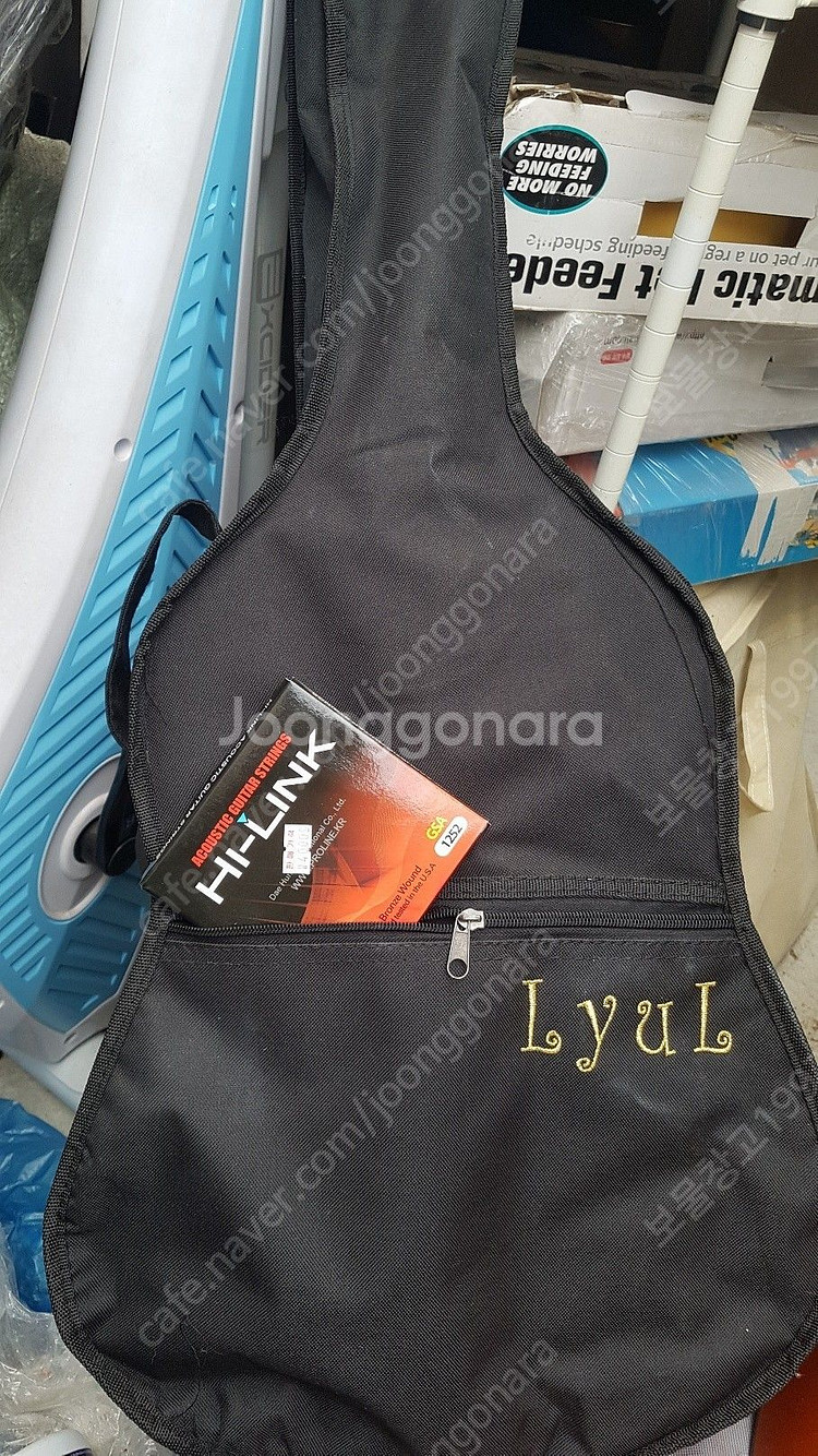 음악기기 Lyul 어린이 여성 기타 여분 기타줄 포함--1