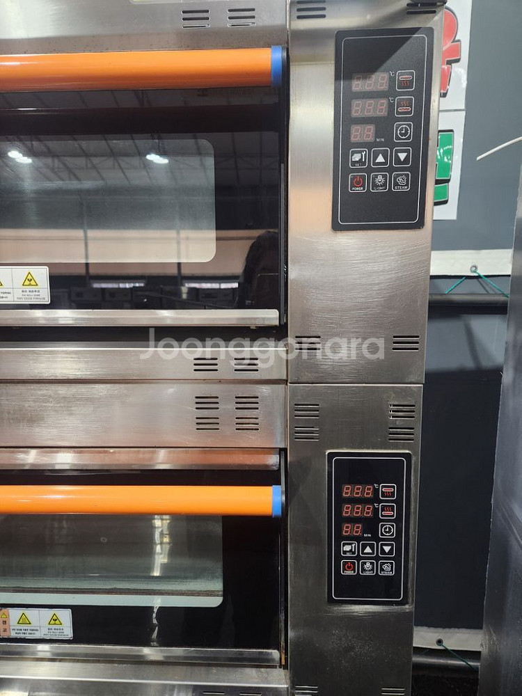 업소용 영업용 데크오븐 1매2단 하부발효기 포함--3