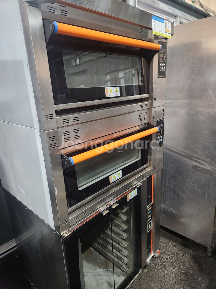 업소용 영업용 데크오븐 1매2단 하부발효기 포함--2