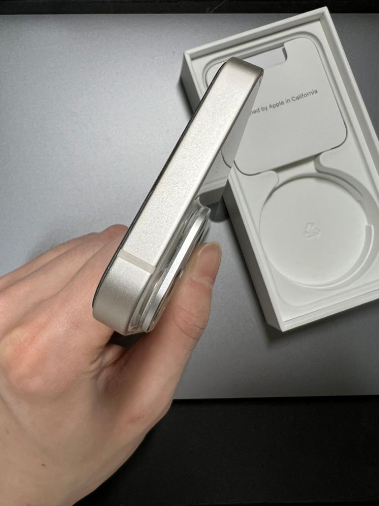 아이폰13미니256 스타라이트(배터리87%)+프레임바이--5