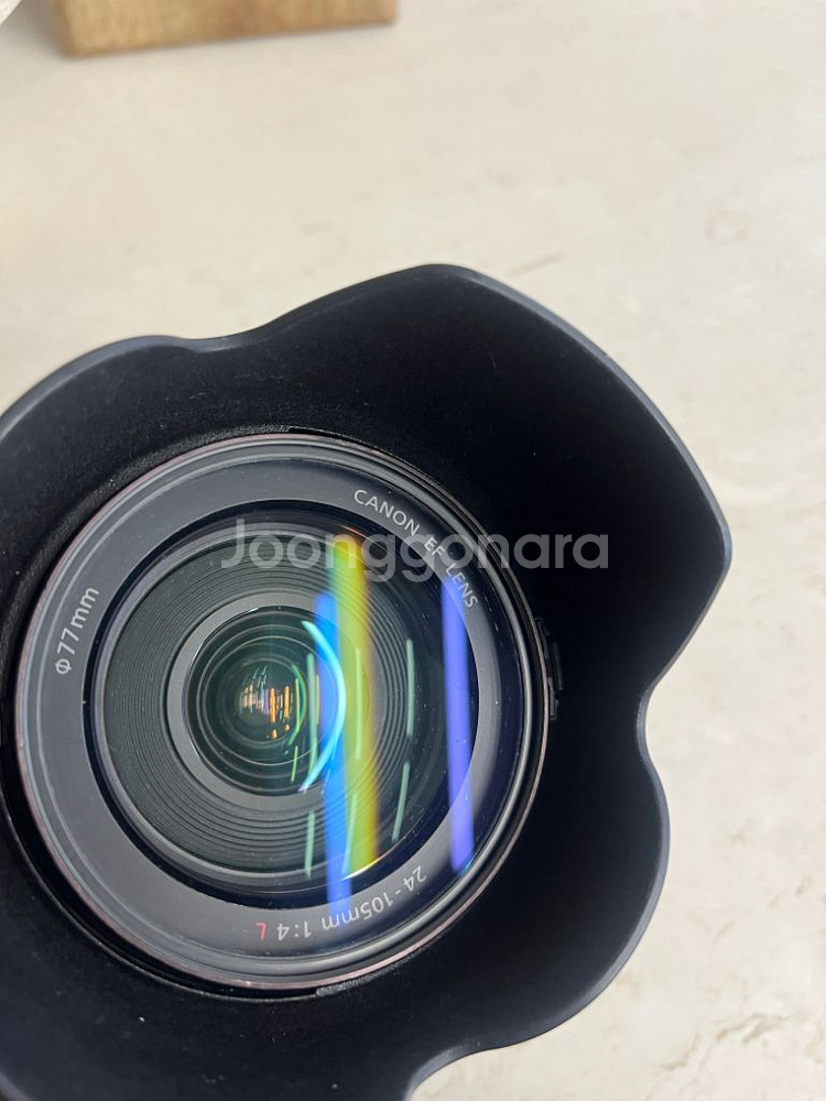 캐논 EF 24-105mm L USM 렌즈 팝니다--3