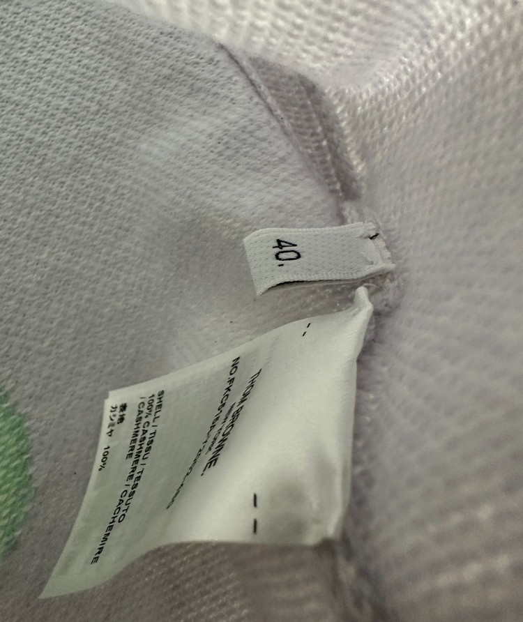 톰브라운 폴카 도트 크롭 캐시미어 가디건 ( 40 )--6