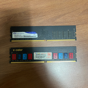 외산 메모리 램 ddr4 8gb 2133 팝니다.