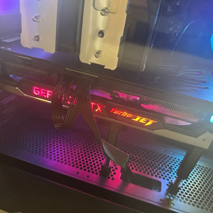 글카 RTX3070 터보젯