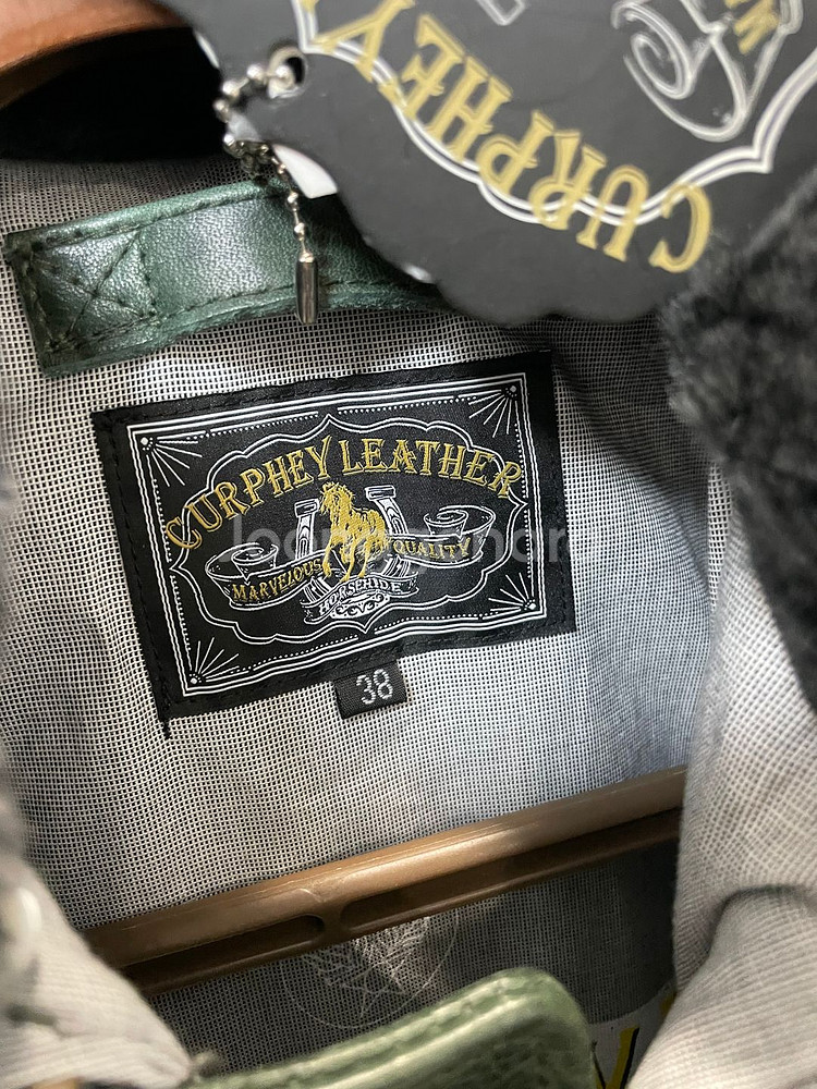 Curphey Leather U.S.A 말가죽 자켓--9