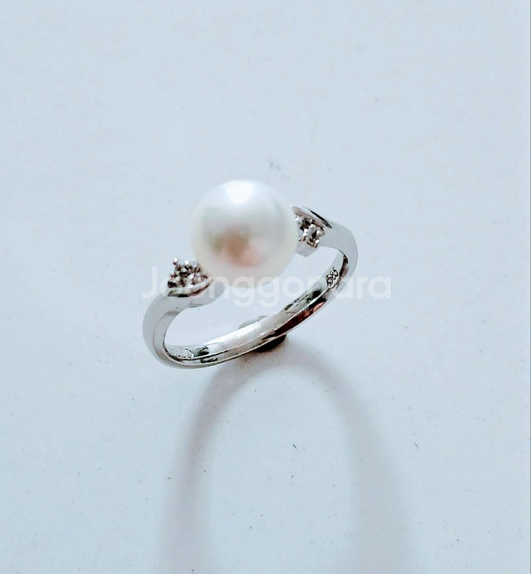원석 해수진주 14k 반지(새상품)--1