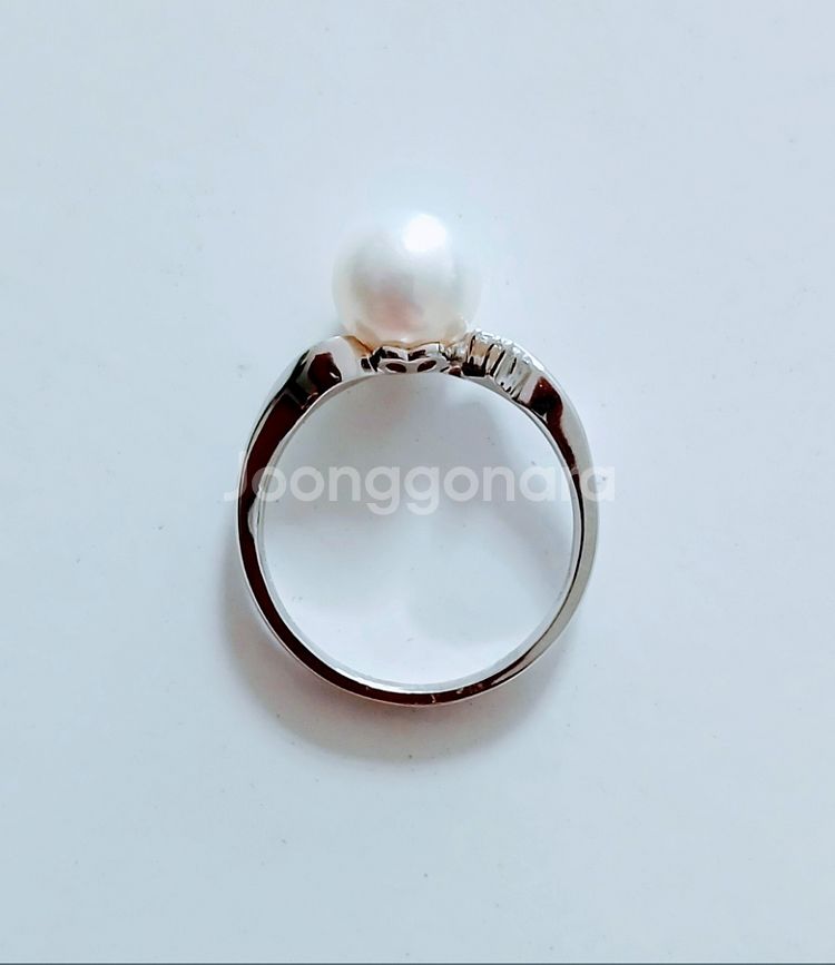 원석 해수진주 14k 반지(새상품)--2