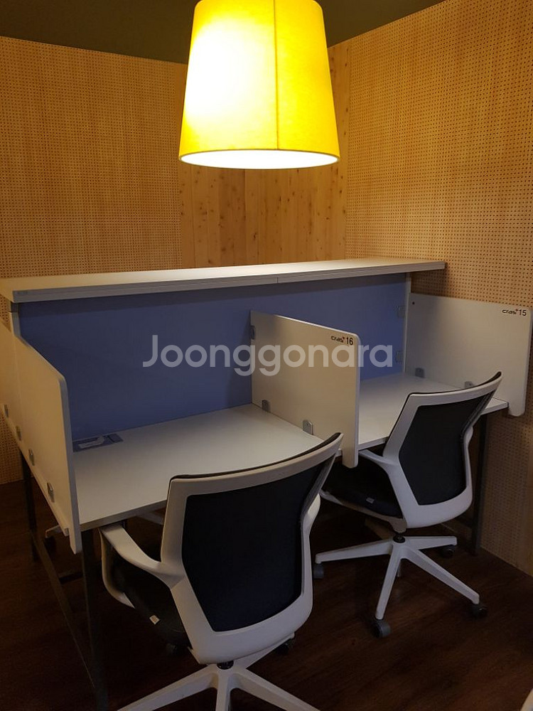 한샘퍼시스 크라스 스터디카페책상--1