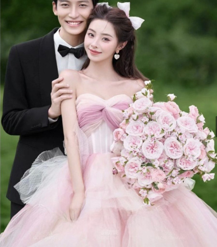 스냅드레스 셀프웨딩드레스 유색드레스 새상품 이미지