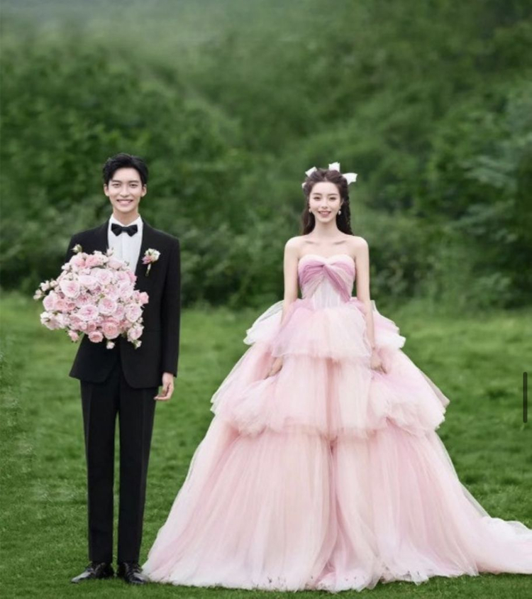 스냅드레스 셀프웨딩드레스 유색드레스 새상품 이미지