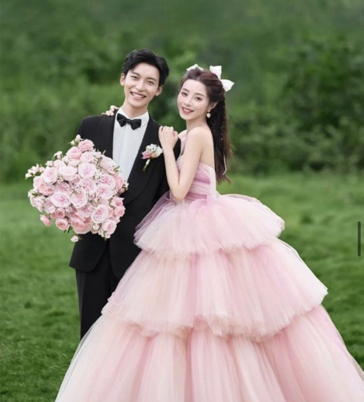 스냅드레스 셀프웨딩드레스 유색드레스 새상품 이미지