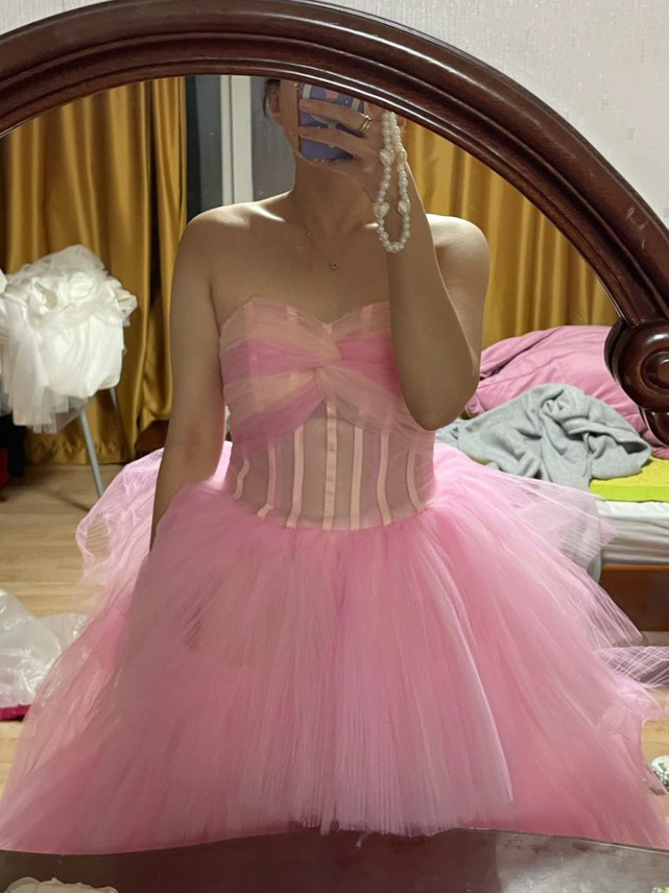 스냅드레스 셀프웨딩드레스 유색드레스 새상품 이미지